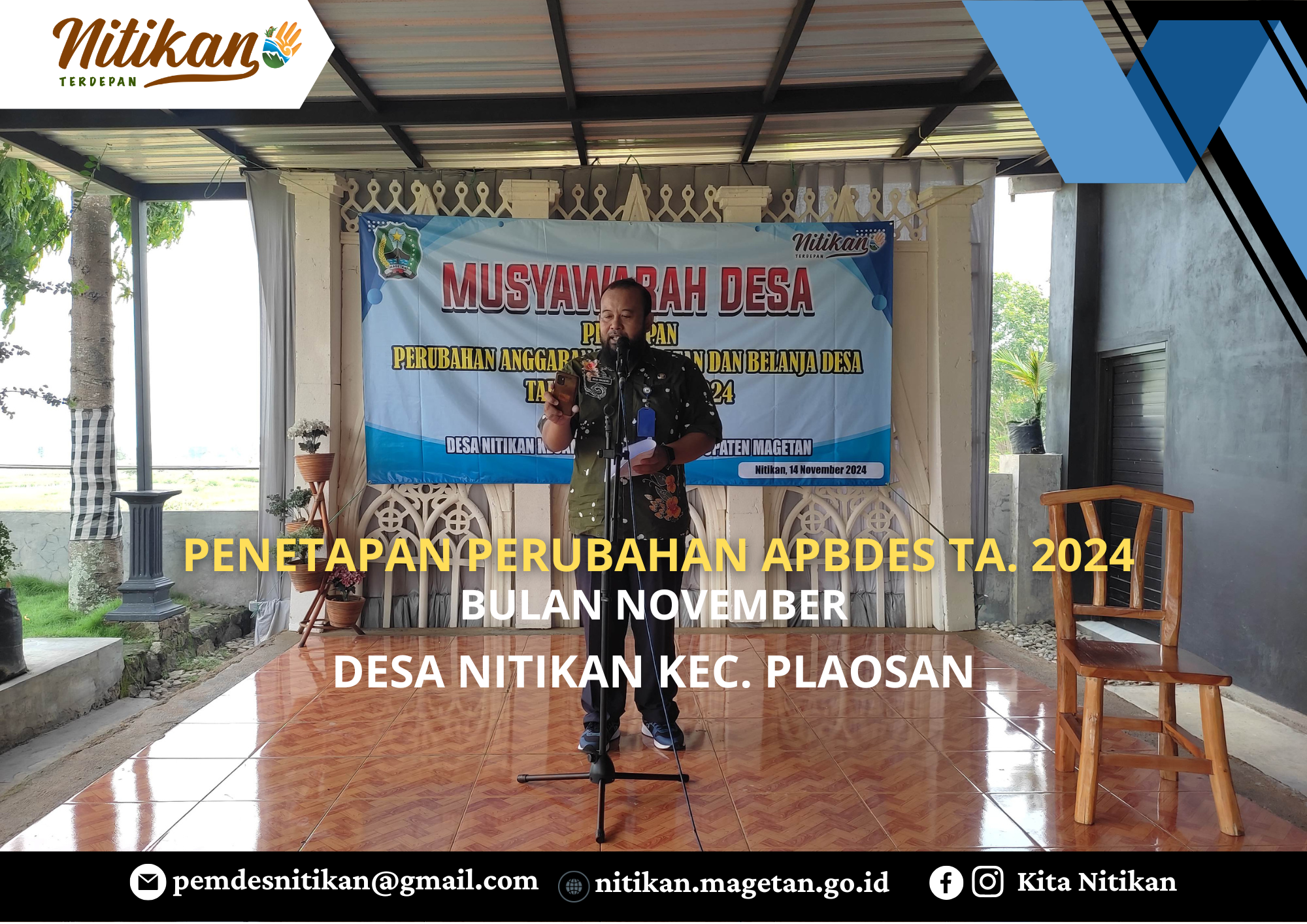 PENETAPAN P-APBDES DESA NITIKAN