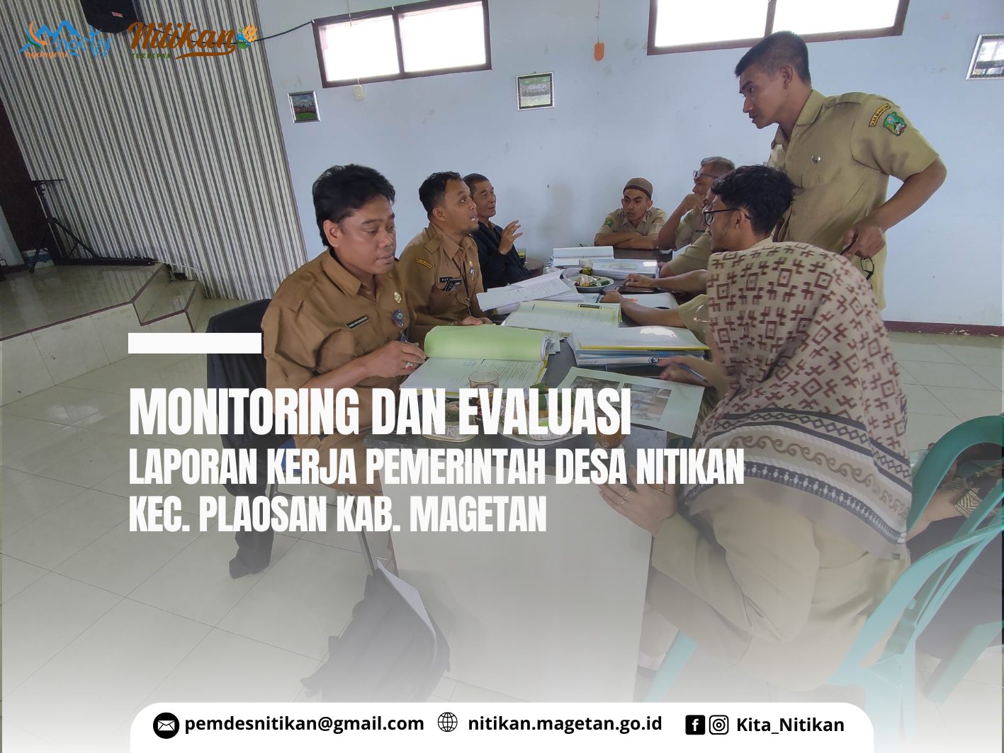 MONITORING DAN EVALUASI 