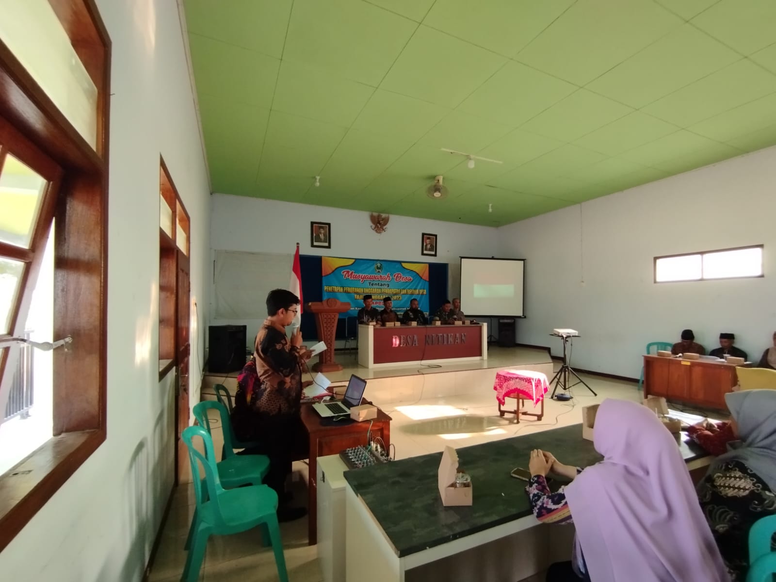 MUSDES PENETAPAN P-APBDES TAHUN ANGGARAN 2023 DESA NITIKAN